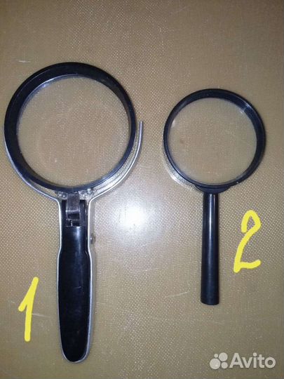 Лупа, линза времен СССР