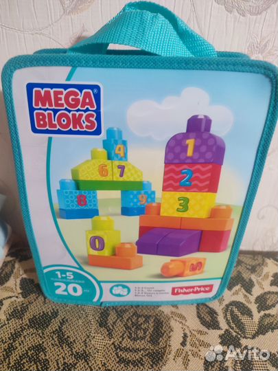 Мега блокс для детей