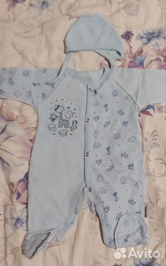 Одежда для мальчика р.50-56 пакетом