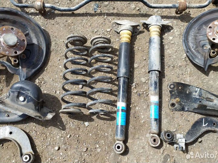 Задняя подвеска skoda superb 2008 г