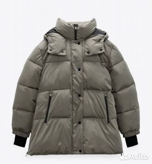 Пуховик zara S
