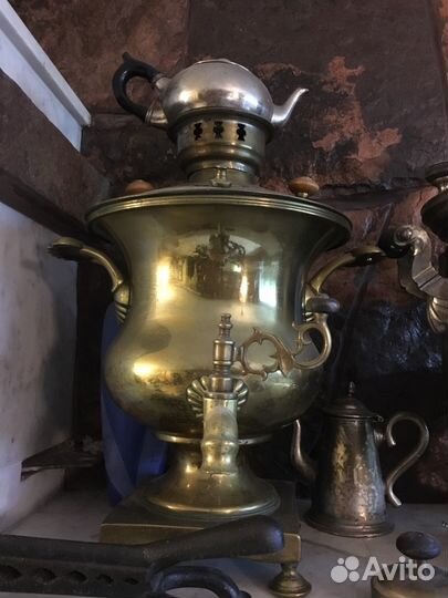 Антикварный Самовар 4 литра