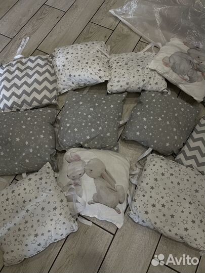 Бортики в детскую кроватку