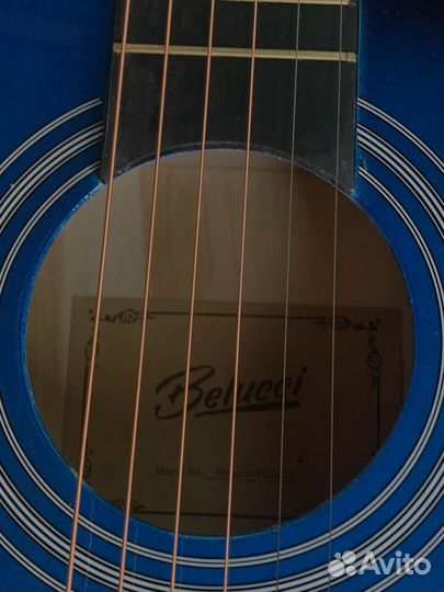 Акустическая гитара новая belucci