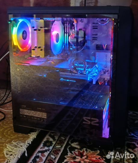 Мощный игровой компьютер 12 ядер 24 потока