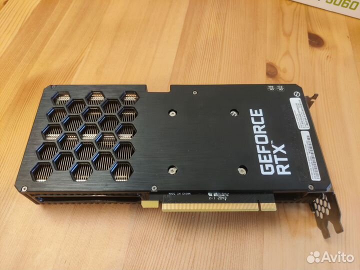 Видеокарта Palit GeForce RTX 3060 Dual OC 12G