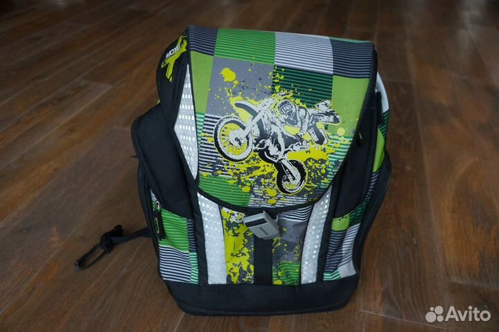 Школьный ранец Schneiders Toolbag soft Moto с нап