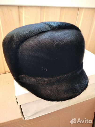 Меховая мужская кепка