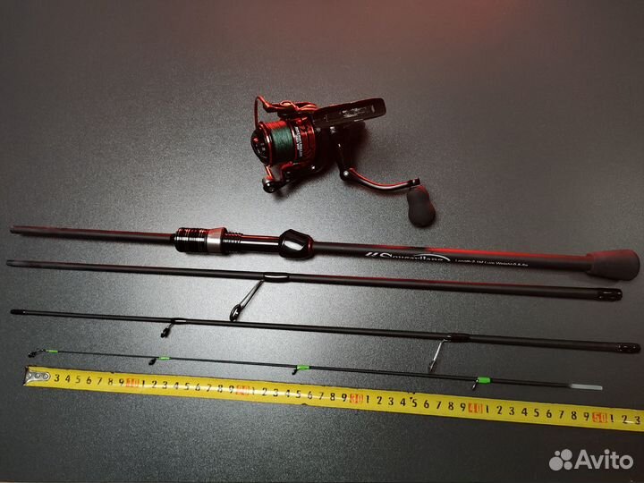 Спиннинг travel (тревел) ультралайт с катушкой