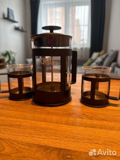 Заварник Gipfel + 2 кружки