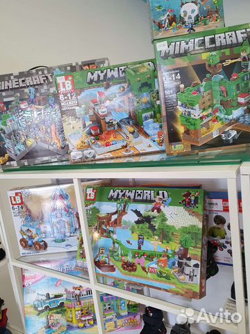 Майнкрафт, конструкторы, магнитный конструктор