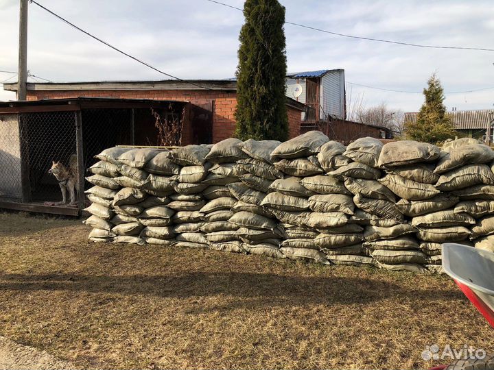 Чернозем в мешках