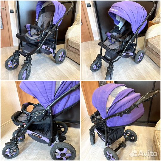 Коляска camarelo sevilla 3 в 1
