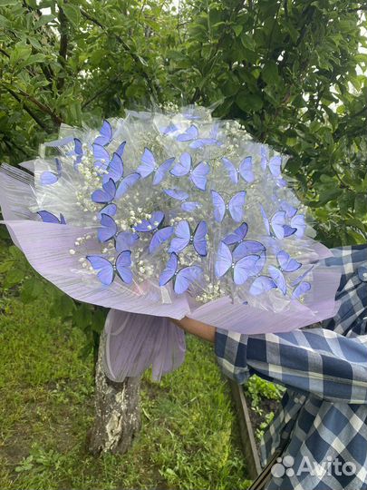 Букет из бабочек