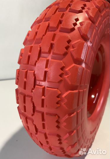 Колесо для тачки PU 4.1/3,5-4 D20 (не сим.ступица)