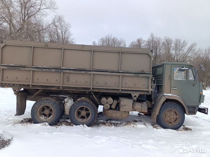 Самосвал с 3-х разгрузкой 27 м³ КАМАЗ 55102, 1994