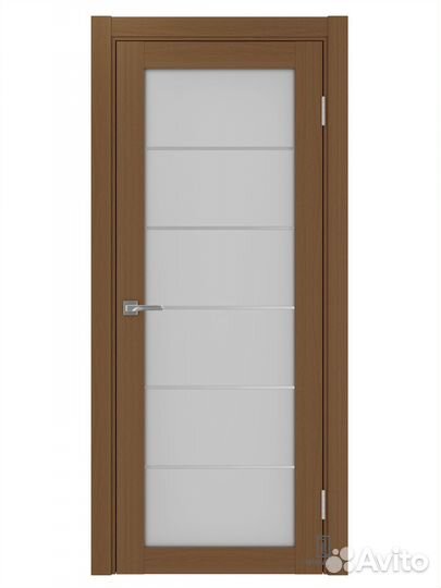 Дверь межкомнатная асс 501.2 (молдинги), дуб белен