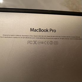 Macbook pro 15 retina 2015