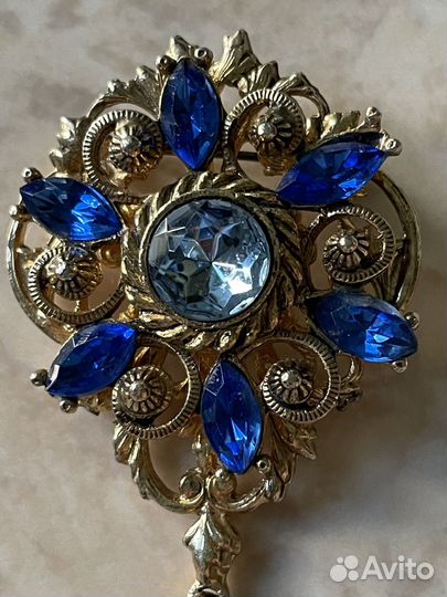 Брошь винтажная Чехия
