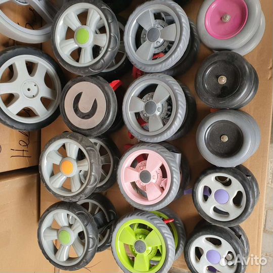 Колёса для прогулочных колясок трость