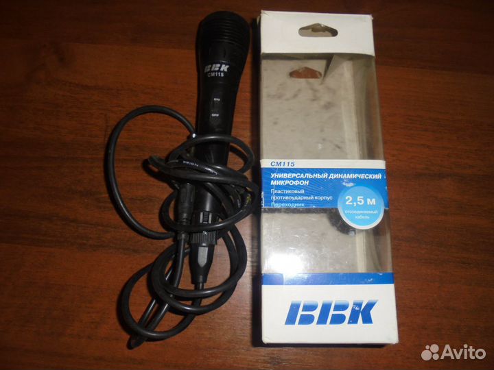 Микрофон см 115 BBK