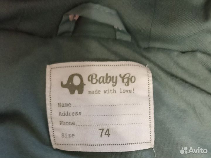 Комбинезон для девочки 68-74