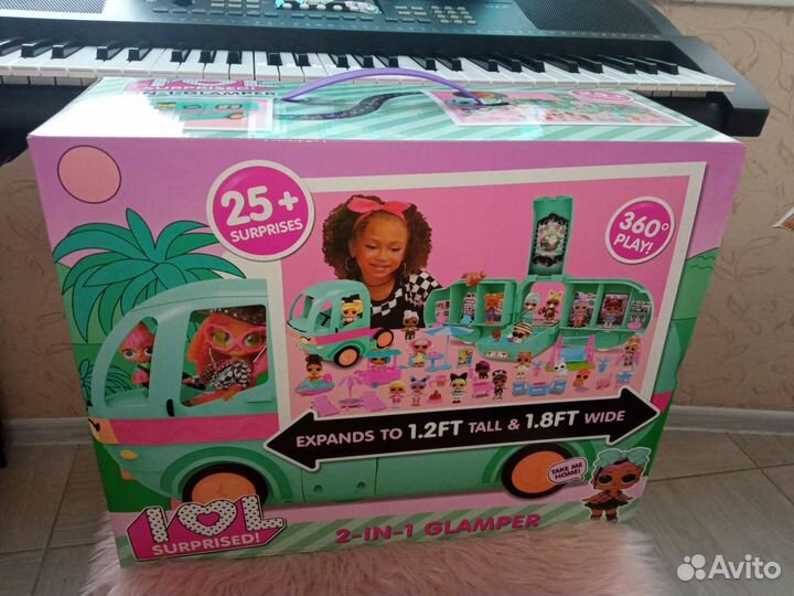 Автобус Лол, 20, 25, 35, 40 сюрпризов, замок