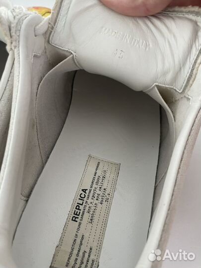 Maison margiela replica paint кеды