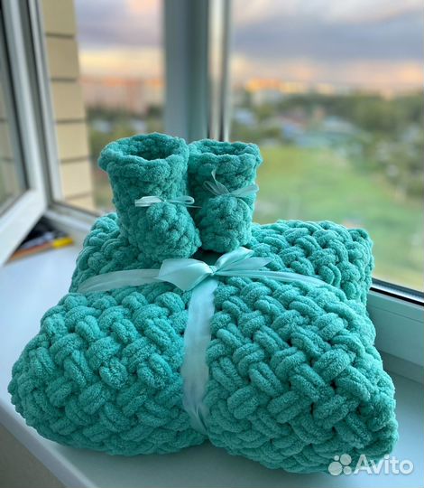 Плюшевый плед