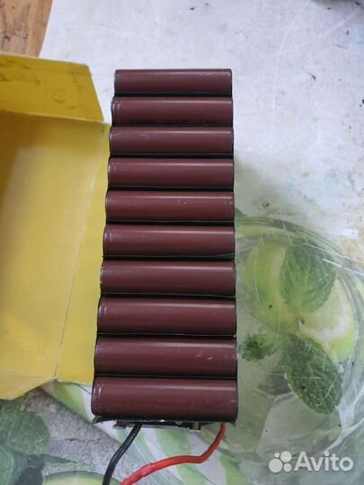 Батарея 18650 готовая 36вольт