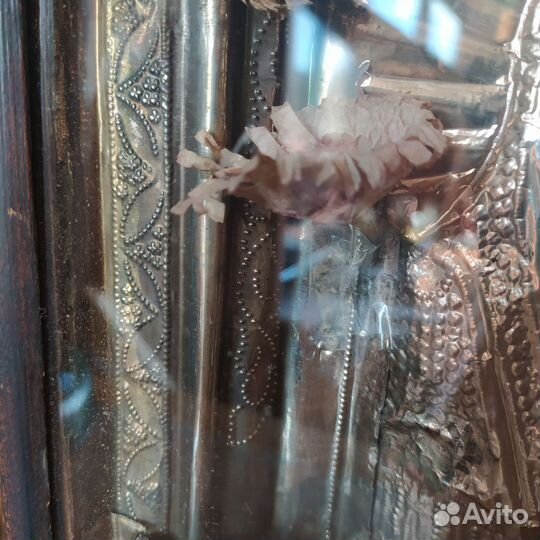 Старинные иконы сВарвара,сц.Казанская в киоте 19 в