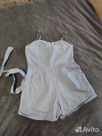 Летний хлопковый комбинезон