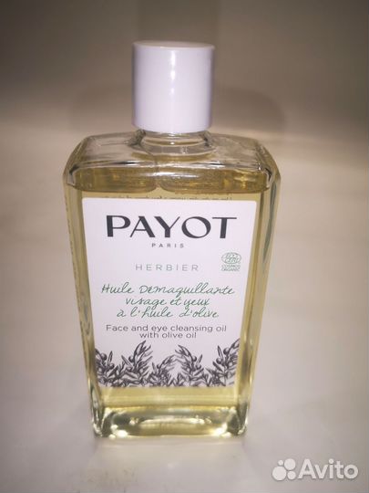 Очищающее масло для демакияжа лица и глаз payot