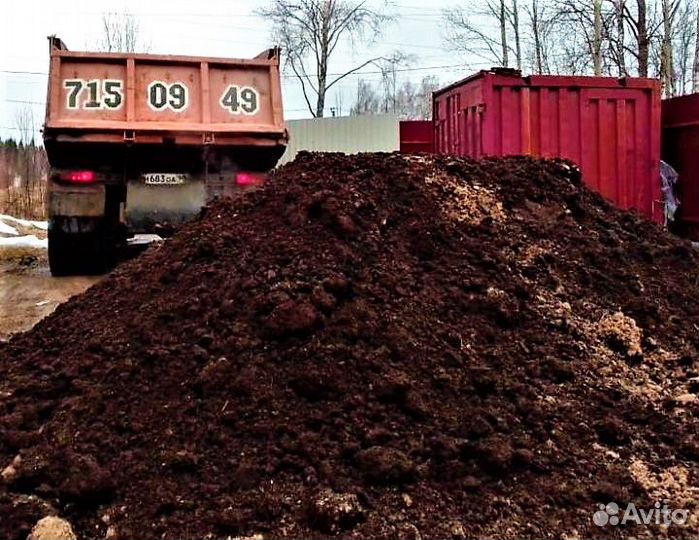 Плодородная Земля Грунт доставка Кирилловское