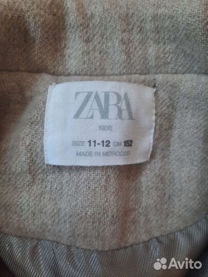Пальто для девочки zara
