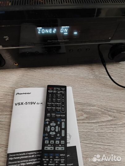 Усилитель pioneer vsx -519v-k+цап usb Bluetooth