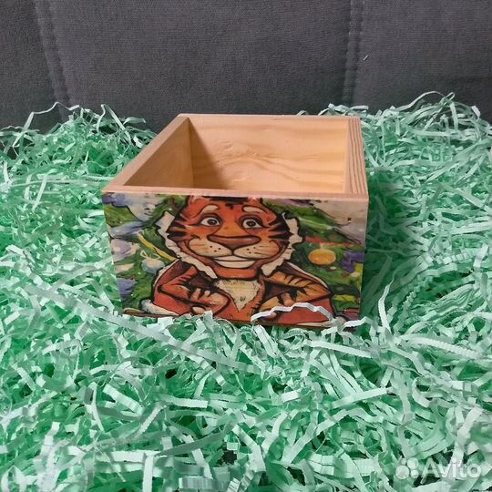 Коробочки деревянные