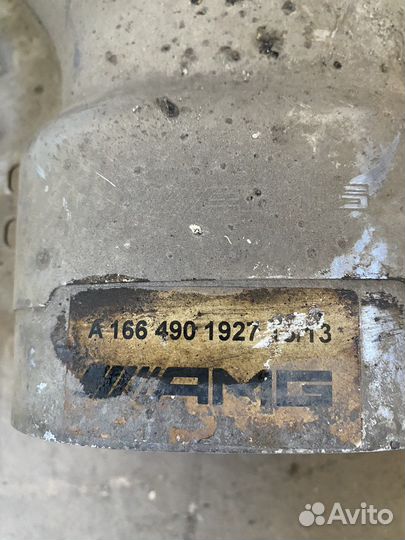 Насадка на глушитель amg