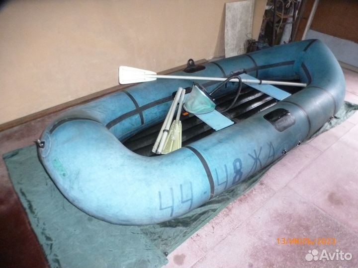 Лодка надувная резиновая бу 