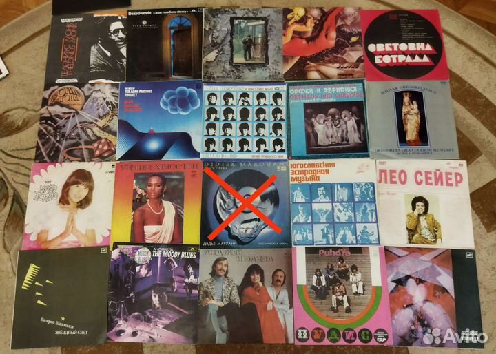 Пластинки СССР соц блок, импортные, рок, поп