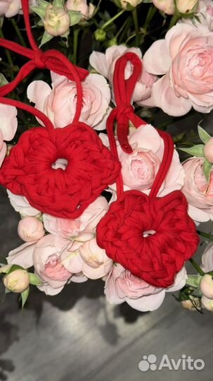 Вязаные обвесы на 14 февраля