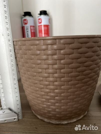 Горшок для цветов пластик 3 литра