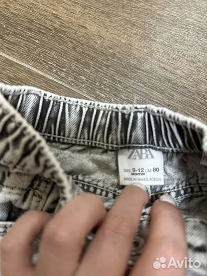 Продам джинсы zara 80