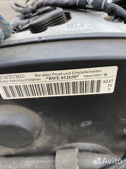 Двигатель BWE 2.0l Audi A4 B7 8ED 8K2 BWE-012650