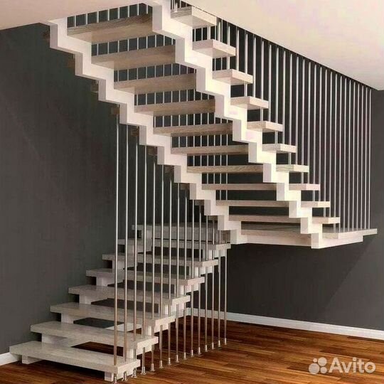 Облицовка ступеней породами дерева