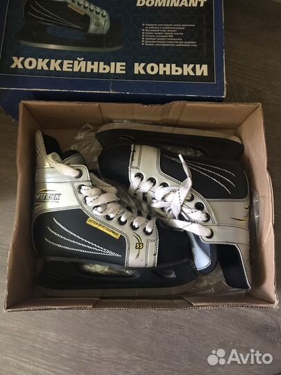 Коньки хоккейные 34 размер