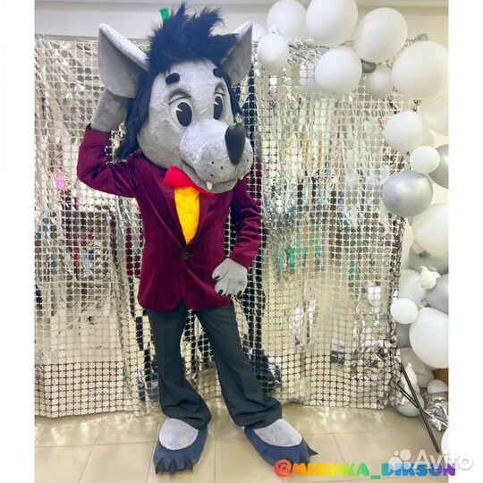 Поздравление ростовые куклы Волк и заяц