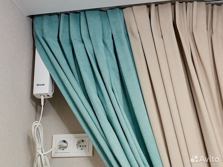 Карниз с электроприводом