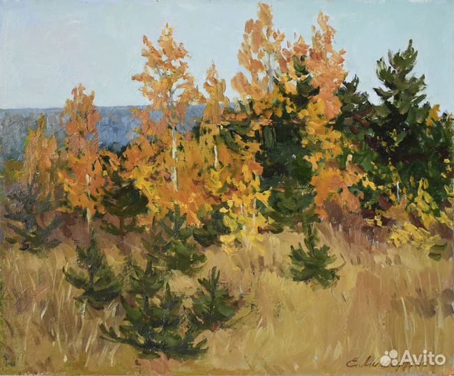 Пейзаж Золотая осень