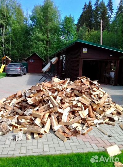 Дрова любые сухие в укладку качественные